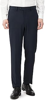未使用級✨オリヒカ スーツ スラックス2枚 洗濯可 ストレッチ ネイビー A4 Amazon.co.jp: [オリヒカ] 裾上げ済み 洗えるストレッチ